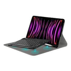 NEOGO Smart Cover Keyboard ovitek za iPad Pro 12.9'' 2018-2022, črna