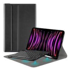 NEOGO Smart Cover Keyboard ovitek za iPad Pro 12.9'' 2018-2022, črna