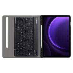 Neogo Smart Cover Keyboard ovitek za Samsung Galaxy Tab S9 FE 10.9'' 2023, črna
