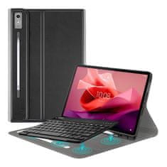 Neogo Smart Cover Keyboard ovitek za Lenovo Tab P12 12.7'', črna