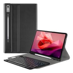 Neogo Smart Cover Keyboard ovitek za Lenovo Tab P12 12.7'', črna