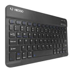 NEOGO Smart Keyboard NT10 bluetooth tipkovnica za tablico 10'', črna