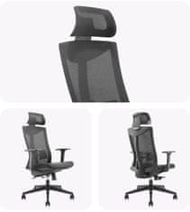 UVI Chair pisarniški stol Focus, črn