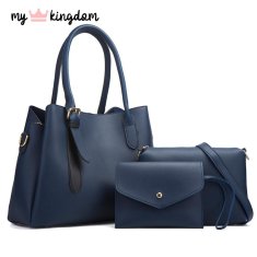 My Kingdom Torbica Bunny (3 delni set) - Modra