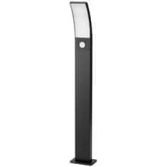LUMILED Vrtna svetilka LED zunanji steber 80cm ANVES 11W 4000K IP65 s senzorjem gibanja