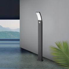 LUMILED Vrtna svetilka LED zunanji steber 80cm ANVES 11W 4000K IP65 s senzorjem gibanja