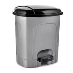 Orion Koš za odpadke - plastičen, z nogami, siv, 21 l