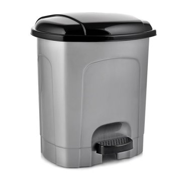 Orion Koš za odpadke - plastičen, z nogami, siv, 21 l