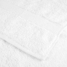 Vidaxl Premium brisače SOLUND 2 kosa bela 100x200 cm 600 gsm