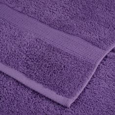 Vidaxl Premium brisače SOLUND 4 kos vijolična 100x200cm 600 g/m2