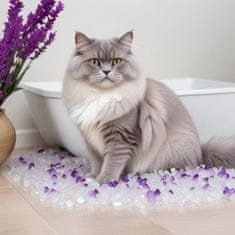 Mersjo Silikonska mačja stelja Lavender 3,8L