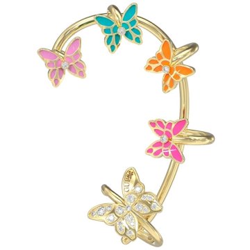 Guess Eleganten pozlačen uhan Chrysalis JUBE04092JWYGMCT/U