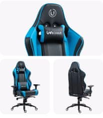 UVI Chair gamerski stol Sport XL, moder