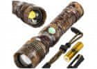 Bailong ZOOM CREE LED taktična svetilka, camo E-028