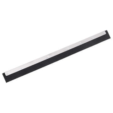shumee Glava za čistilec tal 60,5x2x5 cm jeklo in guma