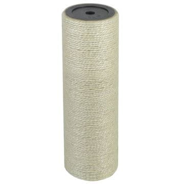 Vidaxl Mačji praskalnik 10 mm bež