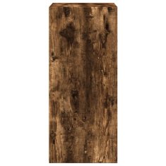 Vidaxl Komoda dimljeni hrast 50x41x93 cm inženirski les