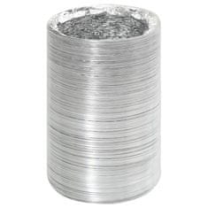 Vidaxl Prezračevalni kanal aluminij 6 m Ø12,5 cm
