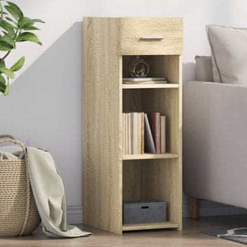 Vidaxl vidaXL Omarica, hrast sonoma, 30x42,5x93 cm, material na osnovi lesa