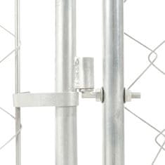 Vidaxl Zunanji pasji boks s streho 200x200x135 cm