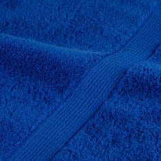 Vidaxl Premium kopalne brisače SOLUND 4 kosi modra 100x150 cm 600 gsm