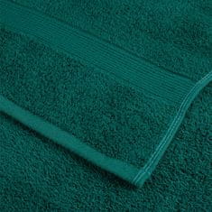 Vidaxl Premium brisače SOLUND 10 kos zelena 100x200 cm 600 g/m2