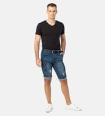 PANTONECLO moške kratke hlače iz jeansa, indigo, L