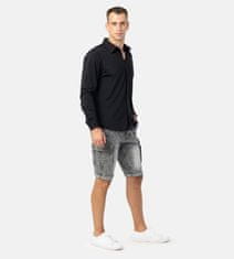 PANTONECLO moške kratke hlače iz jeansa, XL