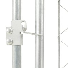 Vidaxl Zunanji pasji boks s streho 200x200x135 cm