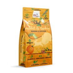 Syta Micha SYTA MICHA Chef Puppy Zajček, puran, banana in bučke - suha hrana za pse - 9kg