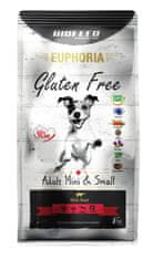 BIOFEED BIOFEED Euphoria Gluten Free Adult mini &amp; small Beef - suha hrana za pse - 2kg
