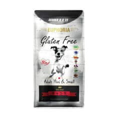 BIOFEED BIOFEED Euphoria Gluten Free Adult mini &amp; small Beef - suha hrana za pse - 12kg