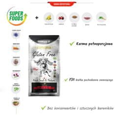 BIOFEED BIOFEED Euphoria Gluten Free Adult small &amp; medium Beef - suha hrana za pse - 12kg