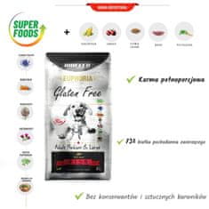 BIOFEED BIOFEED Euphoria Gluten Free Adult medium &amp; large Beef - suha hrana za pse - 12kg