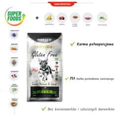 BIOFEED BIOFEED Euphoria Gluten Free Junior medium &amp; large Lamb - suha hrana za pse - 2kg
