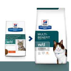 Hill's HILL'S Prescription Diet Feline w/d 1,5kg