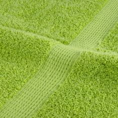Vidaxl Premium brisače SOLUND 10 kosov zelena 80x200 cm 600 g/m2