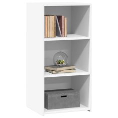 Vidaxl Komoda bela 45x41x93 cm inženirski les