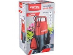 Extol Premium potopna črpalka za blato, 400W, 8000l/hod SPF 400