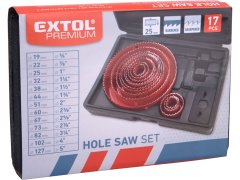 Extol Premium Kronski svedri, 13průměrů O 19-127mm