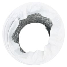 Vidaxl Prezračevalni kanal aluminij in PVC 6 m Ø15 cm