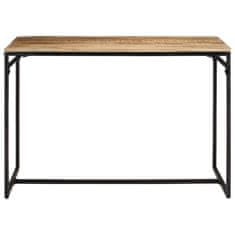 Vidaxl Jedilna miza 110x55x75 cm trden robusten mangov les