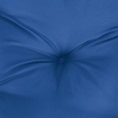 Vidaxl Blazina za kavč iz palet kraljevsko modra 80x80x12 cm