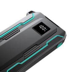 Joyroom Powerbank Joyroom JR-L017 10000mAh, 22,5W, z Lightning + USB-C kablom (czarny)