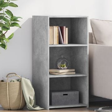 Vidaxl vidaXL Omarica betonsko siva 45x41x93 cm material na osnovi lesa