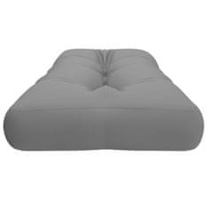Vidaxl Blazina za kavč iz palet siva 120x40x12 cm