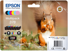 Epson Multipack 6-barvno črnilo 378 Claria Photo HD C13T37884010 - originalno
