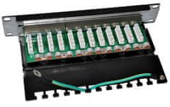 OEM Patch panel 10" STP Cat5e 12 priključkov