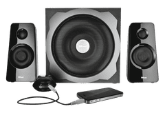 Trust Tytan Komplet zvočnikov s subwooferjem 2.1 Bk