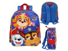 Paw Patrol Psi Patrol Chase Marshall Skye Modri nahrbtnik za fanta 37x29x12cm 